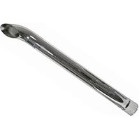 Verchroomde uitlaten