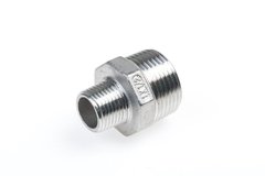 RVS verloopnippel