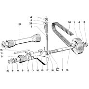 PZ CM 135 hoofdaandrijving