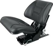 Zitting mechanisch geveerd PVC opklapbaar