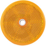 Reflector rond oranje 61 mm.