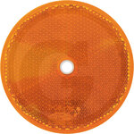 Reflector rond oranje 84 mm.