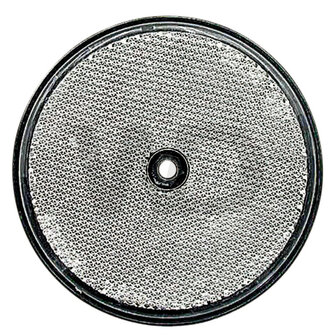 Reflector rond wit 60 mm.