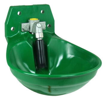 Suevia drinkbak model 12P groen 3/4&quot; RVS