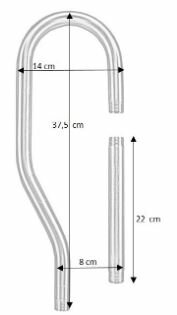 Suevoia Ringleiding aansluitset 3/4&quot; RVS