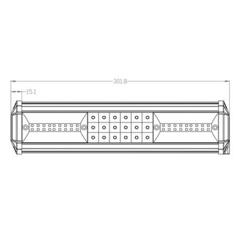 LED lichtbalk 81W 7290 lm