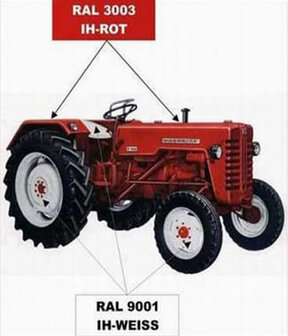 RAL 3003 robijnrood
