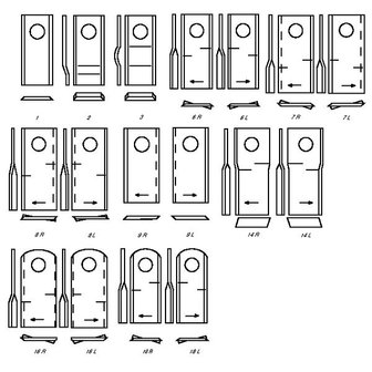 Cyclomes links 47x93 VGTF71