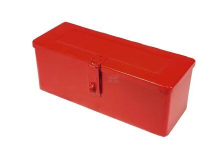 Metalen gereedschapskist 285 mm. x 105 mm. x 108 mm.