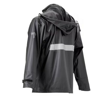 Regenjas Protect zwart maat 2XS t/m 5XL