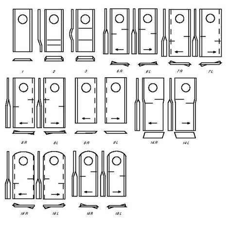 Cyclomes links 47x93 VGTF71