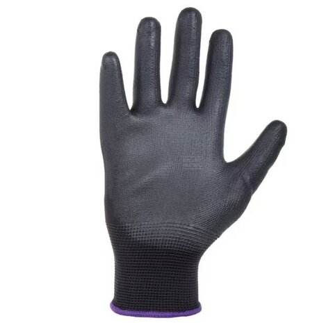 Montagehandschoen zwart mt. XS t/m XXL