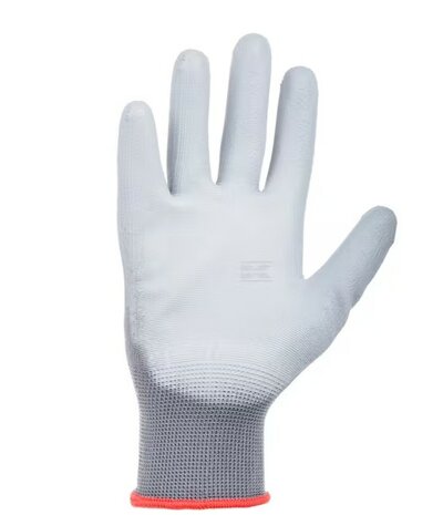 Montagehandschoen grijs mt. S t/m XXL