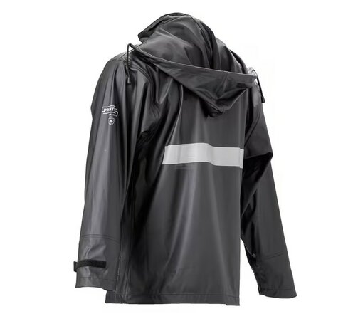Regenjas Protect zwart maat 2XS t/m 5XL