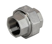 RVS koppeling conisch bi/bi 1/2"