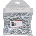 Assortiment borgveren en -pennen 26 stuks