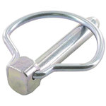 Borgpen verzinkt D-type 6 mm. x 45 mm.