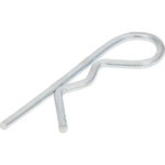 Borgveer verzinkt enkel 3,5 mm., 5 stuks