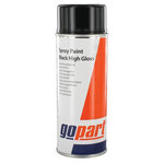 GoPart glans zwart, 400 ml.