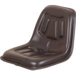 GoPart zitting zwart PVC met slede ongeveerd