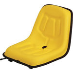 GoPart zitting geel PVC met slede ongeveerd