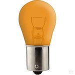 Gloeilamp 12V 21W BAU15s oranje