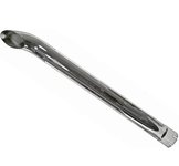 Verchroomde uitlaat 101 mm. x 1220 mm.